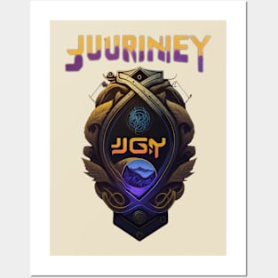 journey//vector Posters and Art